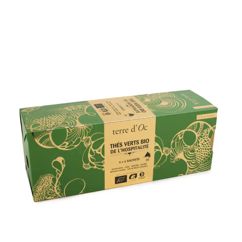 Coffret Thés verts